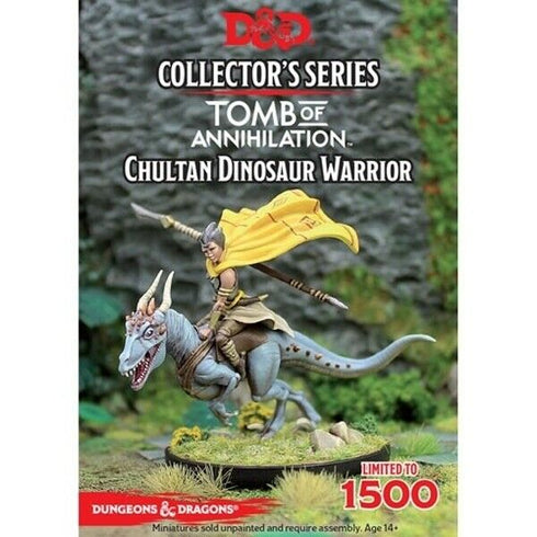 D&D Collector's Series Limited Edition: Chultan Dinosaur Warrior - Unpainted