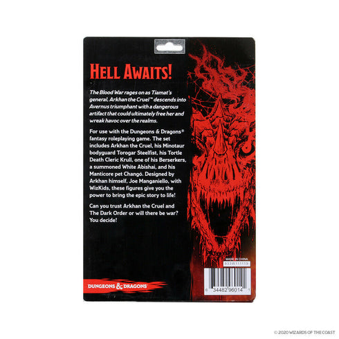 Icons of the Realms: Descent into Avernus: Arkhan the Cruel and The Dark Order
