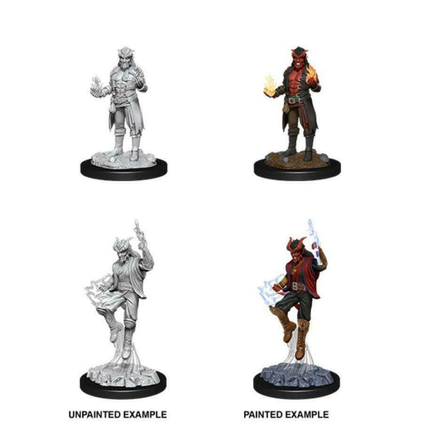 D&D Nolzur's Marvelous Miniatures - Tiefling Sorcerer (Male) - Unpainted