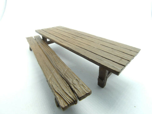 Wizkids 4D WarLock Tiles - Dungeon Dressings set - Long Table (Prepainted) - D&D