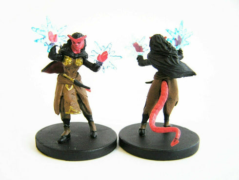 Tiefling Warlock - Monster Menagerie II - 35/44 Rare