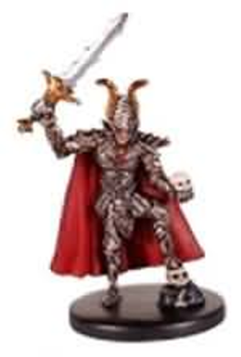 Human Blackguard - Harbinger - Dungeons and Dragons Miniature (DDM) #45