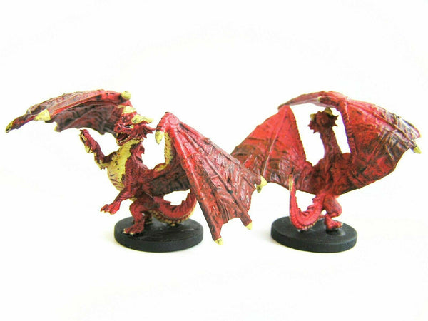 Red Dragon Wyrmling - Monster Menagerie II - 39/44 Rare