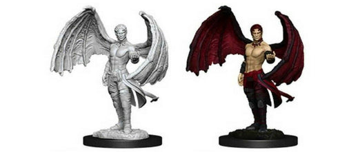 Dungeons & Dragons Nolzur's Marvelous Miniatures: Succubus & Incubus - Unpainted