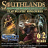 Arcknight Flat Plastic Miniatures - Southlands Set - 62 2D Minis