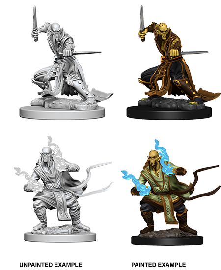 D&D Nolzur's Marvelous Miniatures - Githzerai - Unpainted