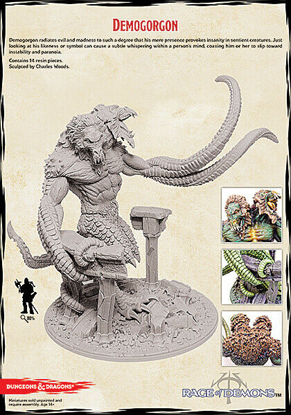 D&D Collector's Series Limited Edition: Demogorgon - Unpainted