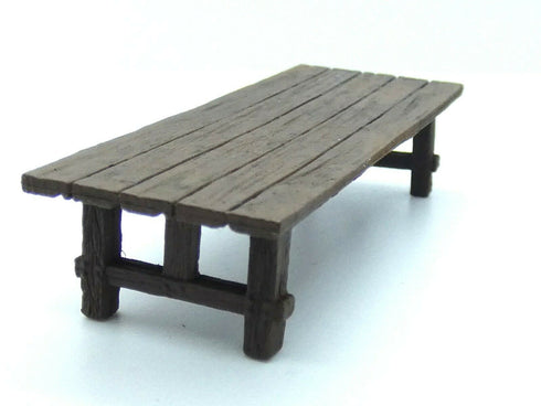 Wizkids 4D: Castle Barracks set: Wooden Table