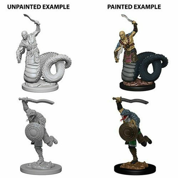 Dungeons & Dragons Nolzur's Marvelous Miniatures: Yuan-Ti Malisons - Unpainted
