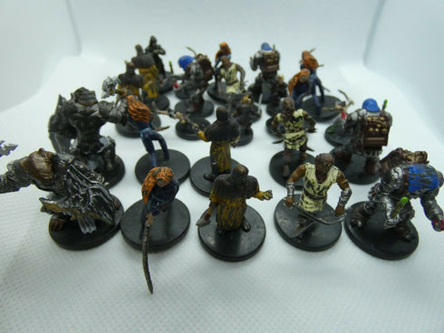 Random Secondhand Scuffed Dungeons and Dragons PHB Prepainted Miniatures - Bulk
