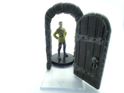 Wizkids 4D WarLock Tiles - Doors & Archways Set - 1" Wooden Door