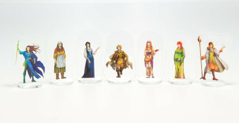 Arcknight Flat Plastic Miniatures - Mankind Set - 62 2D Minis