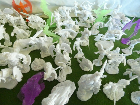 Random New Reaper Bones Unpainted Fantasy Miniatures - Bulk Lot - Great for D&D