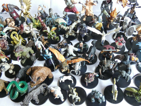 Random Large/Huge New Dungeons & Dragons Official Prepainted Miniatures - Bulk