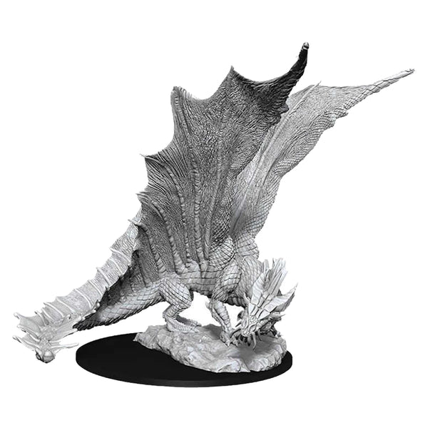 D&D Nolzur's Marvelous Miniatures - Young Gold Dragon - Unpainted
