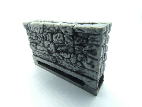 Wizkids 4D WarLock Tiles - Dungeon Tiles 1 set - 2" Exterior Wall (Prepainted)