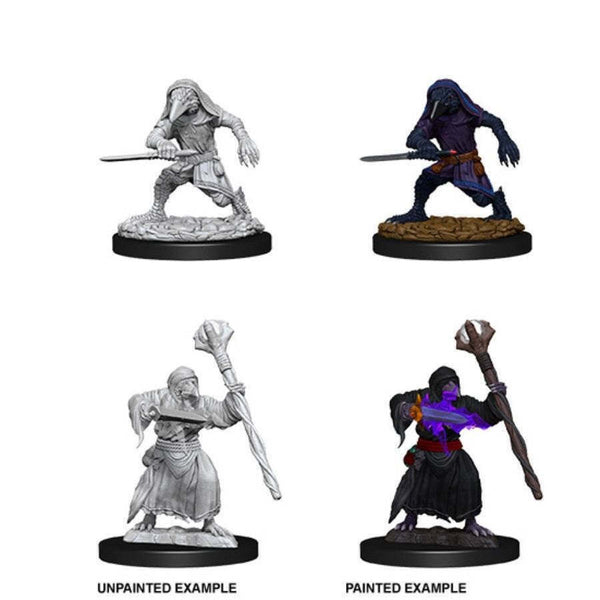 Dungeons & Dragons Nolzur's Marvelous Miniatures: Kenku Adventurers - Unpainted