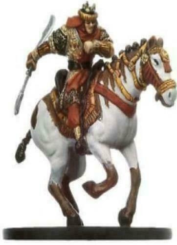 Valenar Nomad Charger - Blood War - Dungeons & Dragons Miniature (DDM) #24 Rare