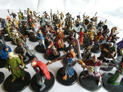 Random Heroes & NPCs New Dungeons and Dragons Official Prepainted Miniatures - Bulk