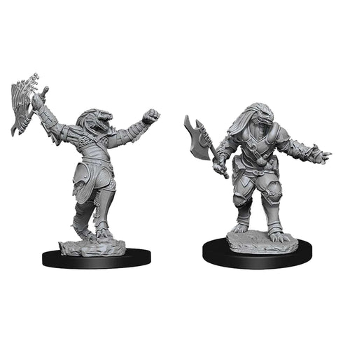 D&D Nolzur's Marvelous Minis - Dragonborn Fighter (Female - Axe) - Unpainted