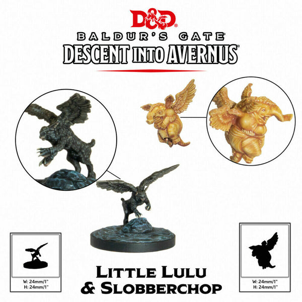 D&D Collector's Series: Lulu & Slobberchops - Unpainted