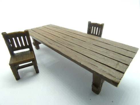 Wizkids 4D WarLock Tiles - Dungeon Dressings set - Long Table (Prepainted) - D&D