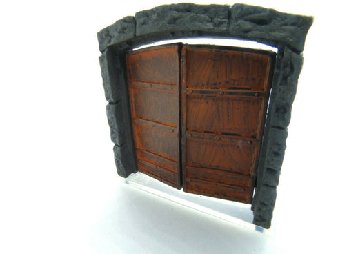 Wizkids 4D WarLock Tiles - Doors & Archways Set - 2" Iron Door
