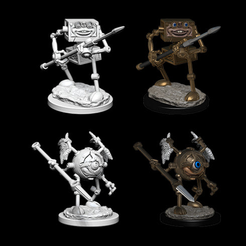 D & D Nolzur's Marvelous Miniatures - Monodrone & Duodrone - Unpainted