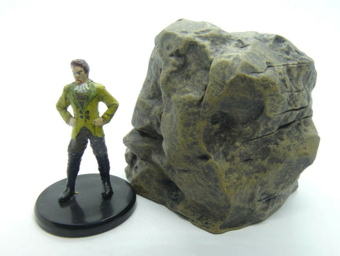 Wizkids 4D WarLock Tiles - Dungeon Dressings set - Boulder (Prepainted) - D&D