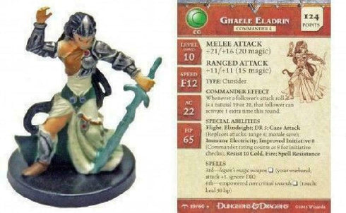 Ghaele Eladrin - Angelfire - Dungeons & Dragons Miniature (DDM) - #19 Rare
