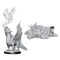 Dungeons & Dragons Nolzur's Marvelous Minis - Gold Dragon Wyrmling - Unpainted