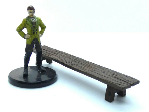 Wizkids 4D: Castle Barracks set: Wooden Bench