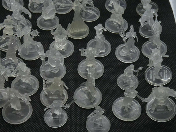 Random New Dungeons and Dragons Official Invisible Miniatures - Bulk Lot
