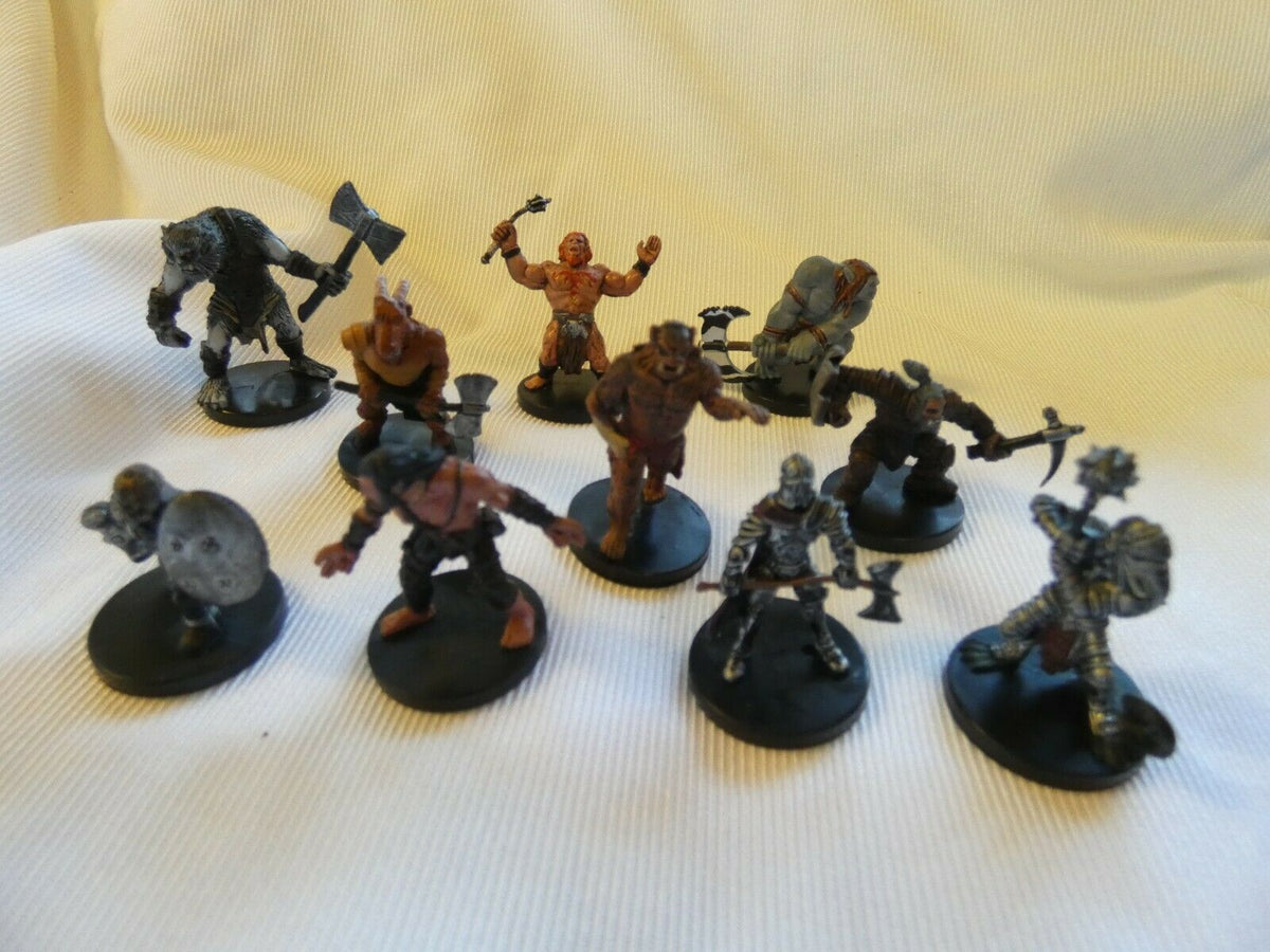Random New Dungeons and Dragons Official Prepainted Miniatures - Bulk Lot