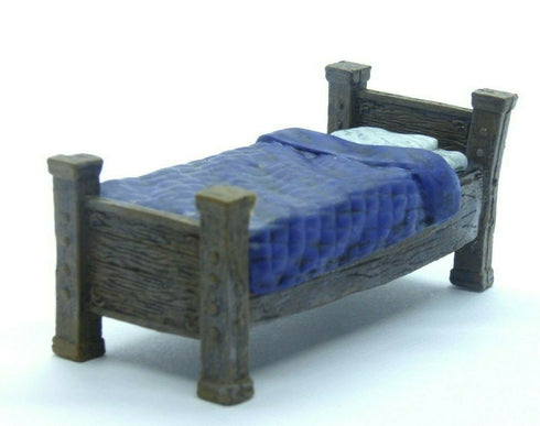 Wizkids 4D WarLock Tiles - Dungeon Dressings set - Bed (Prepainted)