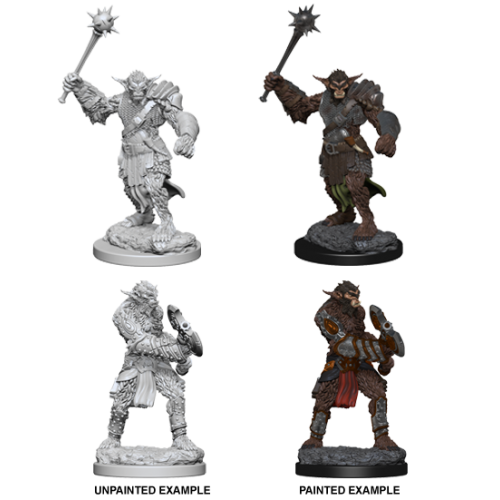 Dungeons & Dragons Nolzur's Miniatures: Bugbears - Unpainted
