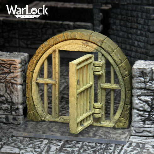 Wizkids 4D WarLock Tiles - Doors & Archways (Prepainted)