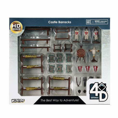 Wizkids 4D: Castle Barracks (Prepainted)