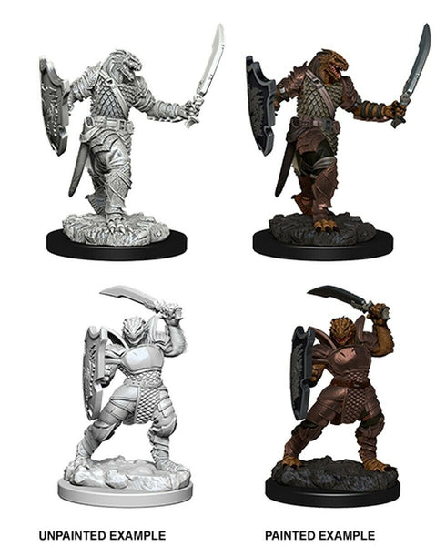 D & D Nolzur's Marvelous Miniatures - Female Dragonborn Paladin - Unpainted