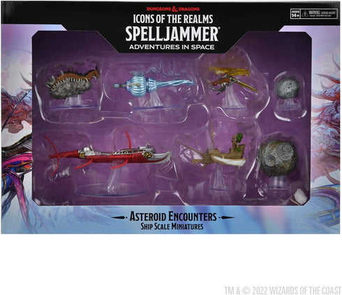 D&D Icons of the Realms Ship Scale Asteroid Encounters