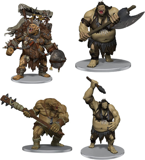 D&D Icons of the Realms Ogre Warband