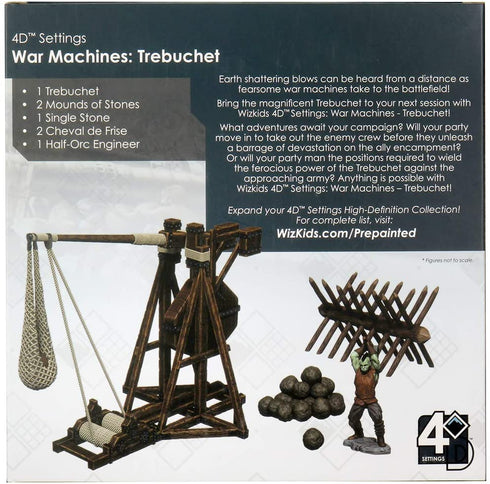 WizKids 4D Settings War Machines Trebuchet