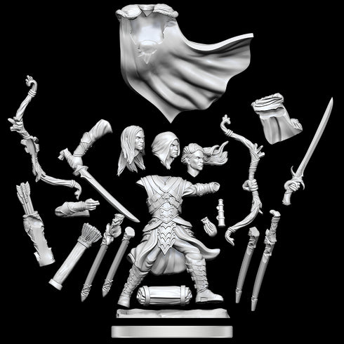 D&D Frameworks Elf Ranger Male