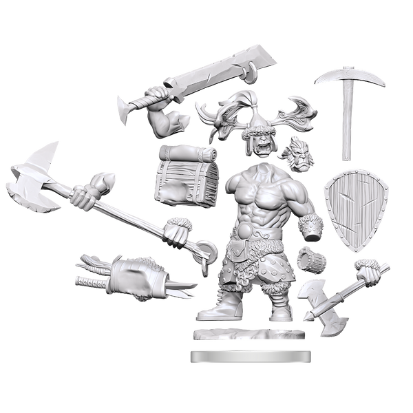 D&D Frameworks Orc Barbarian Male Pre-Order