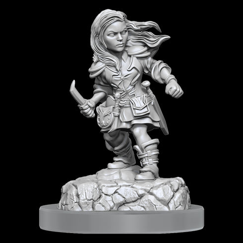 D&D Nolzurs Marvelous Miniatures Halfling Rogue Female