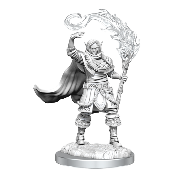D&D Nolzurs Marvelous Unpainted Miniatures Elf Cleric Male Pre-Order