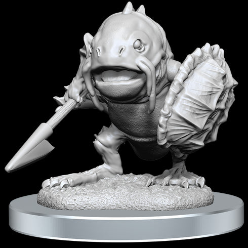 D&D Nolzurs Marvelous Miniatures Locathah & Seal