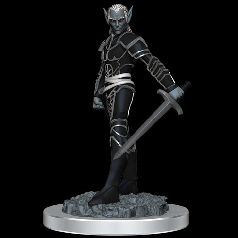 D&D Nolzurs Marvelous Miniatures Drow Fighters