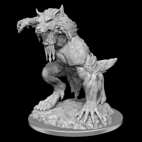 Critical Role Unpainted Miniatures Fey Werewolves