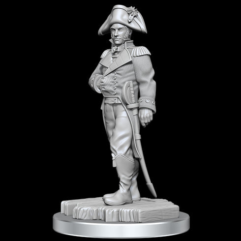 Wizkids Deep Cuts Unpainted Miniatures Ships Crew Box Set
